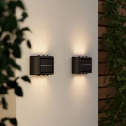 Mini Trio zonnecel wandlamp - 